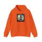 Halloween Scarecrow w/Pumpkins 3 Heavy Blend™ Hooded Sweatshirt
