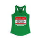 Hello, I'm Using My Last Spoons To Spend Time With You Women's Ideal Racerback Tank