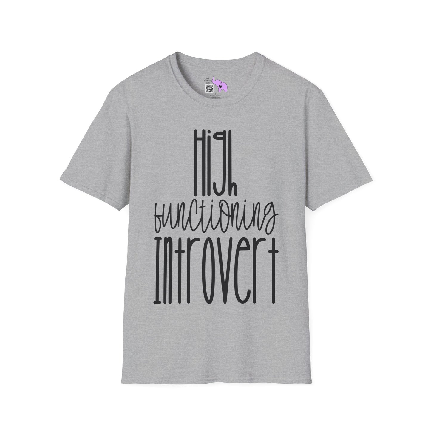 High Functioning Introvert Adult T-shirt
