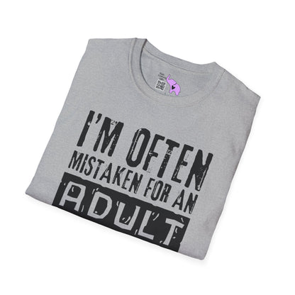 I'm Often Mistaken For An Adult Because Of My Age Adult T-shirt