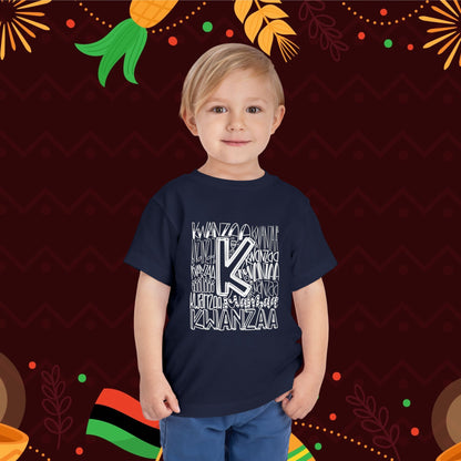 Kwanzaa Wordcloud Toddler Tee