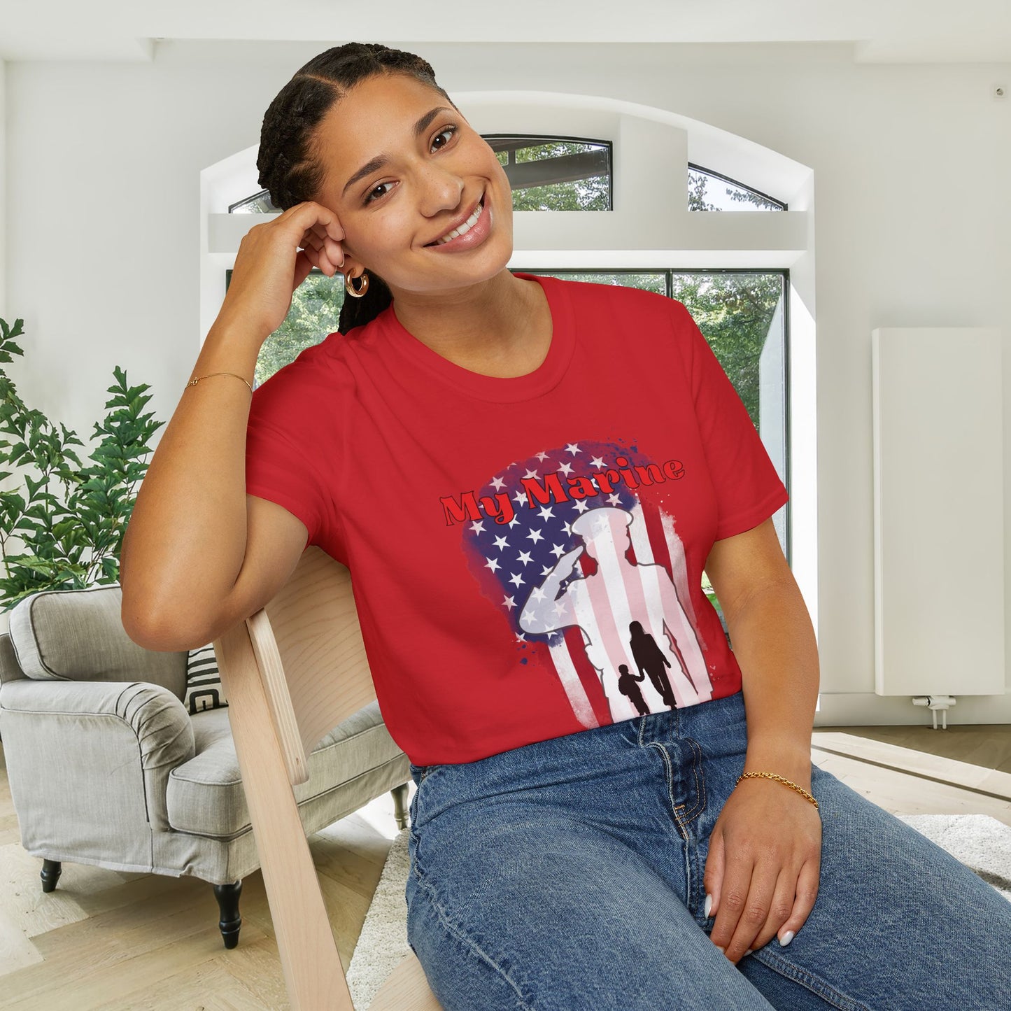 My Marine My Son (Mom) T-shirt