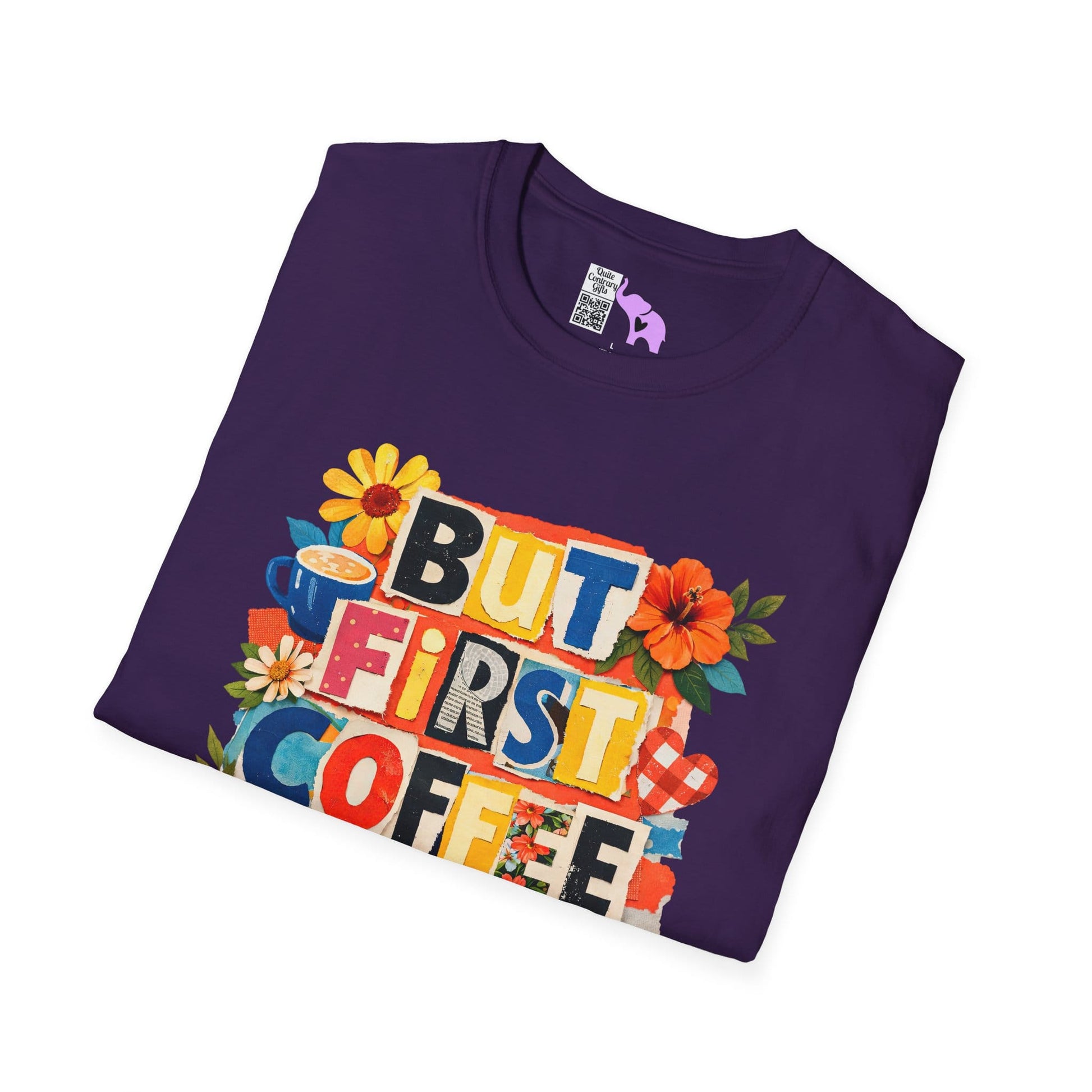 But First Coffee Adult T-shirt