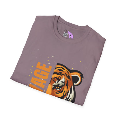 Savage Tiger Adult T-shirt