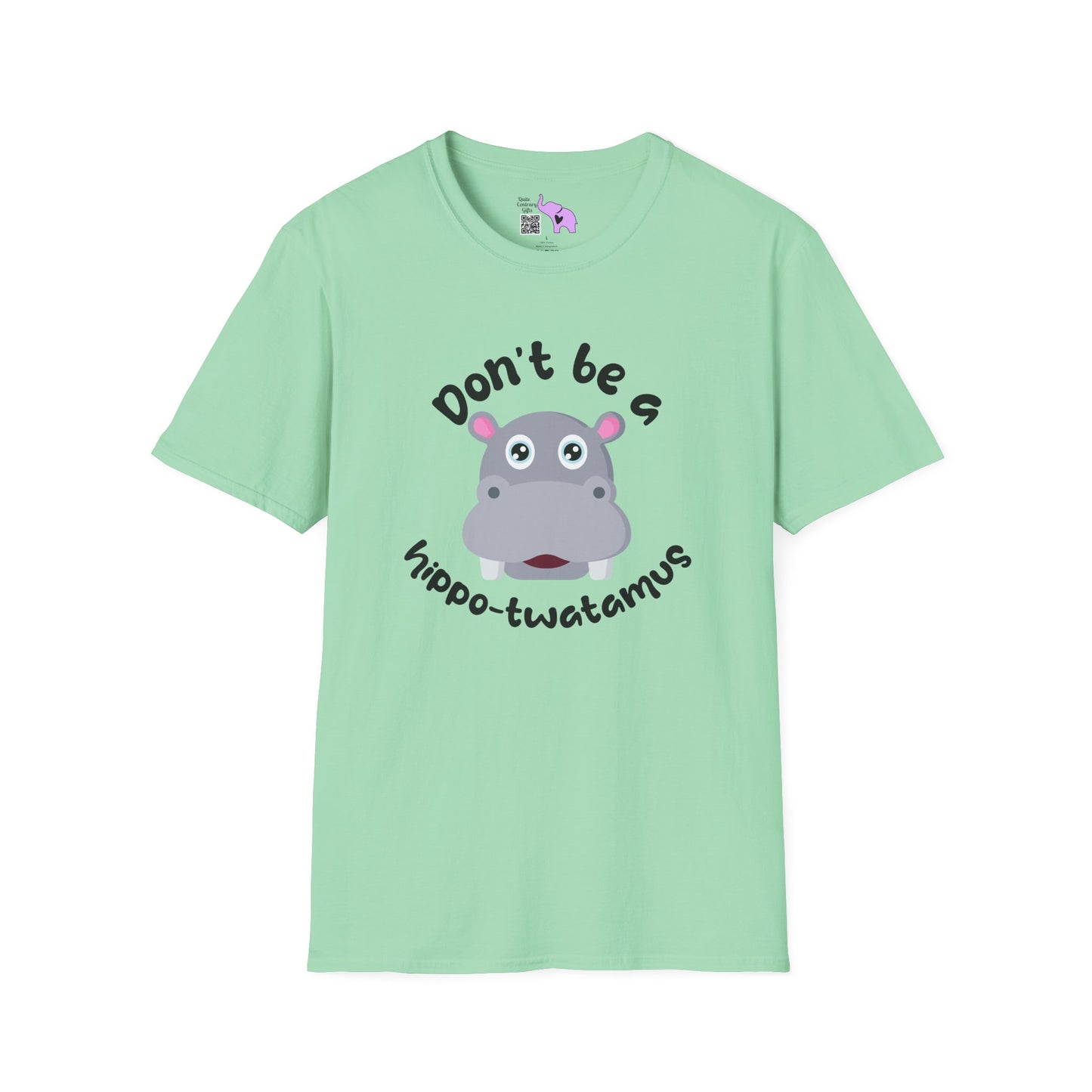 Don't Be A Hippo-twatamus Adult T-shirt