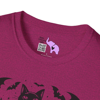 Whiskers at Witching Hour Adult T-shirt