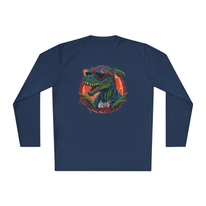 Cool Dinosaur Adult Long Sleeve Tee