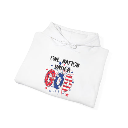 One Nation Under God Heavy Blend™ Hooded Sweatshirt