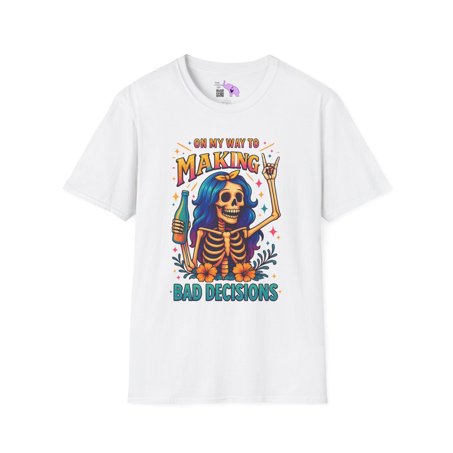 On My Way To Make Bad Decisions Adult T-shirt