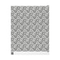 Black & White Forget-Me-Nots Gift Wrap for All Occasions