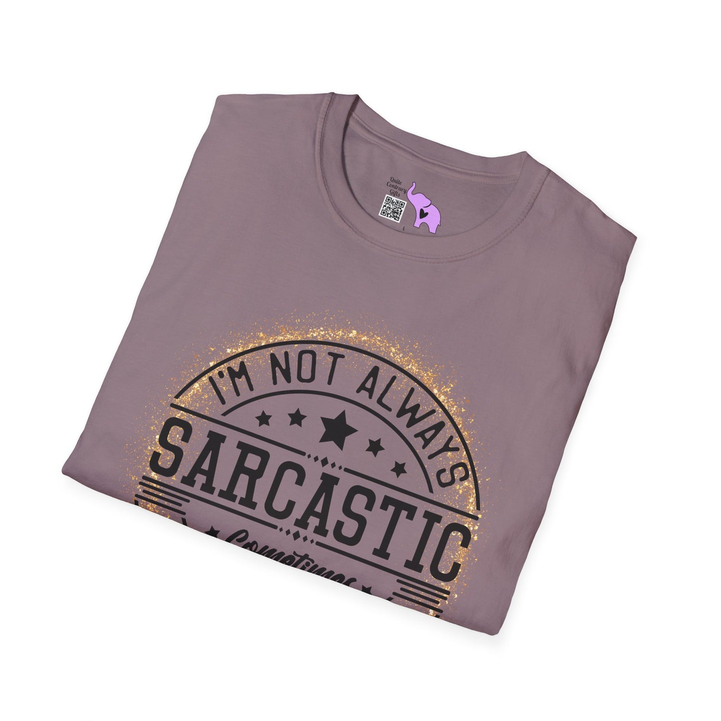 I'm Not Always Sarcastic, Sometimes I'm Sleeping Adult T-shirt