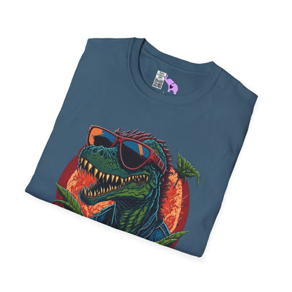 Cool Dinosaur Adult T-shirt
