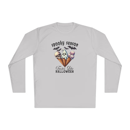 Spooky Season Tastes Like Halloween Lightweight Long Sleeve Tee