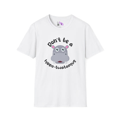 Don't Be A Hippo-twatamus Adult T-shirt