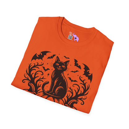 Whiskers at Witching Hour Adult T-shirt