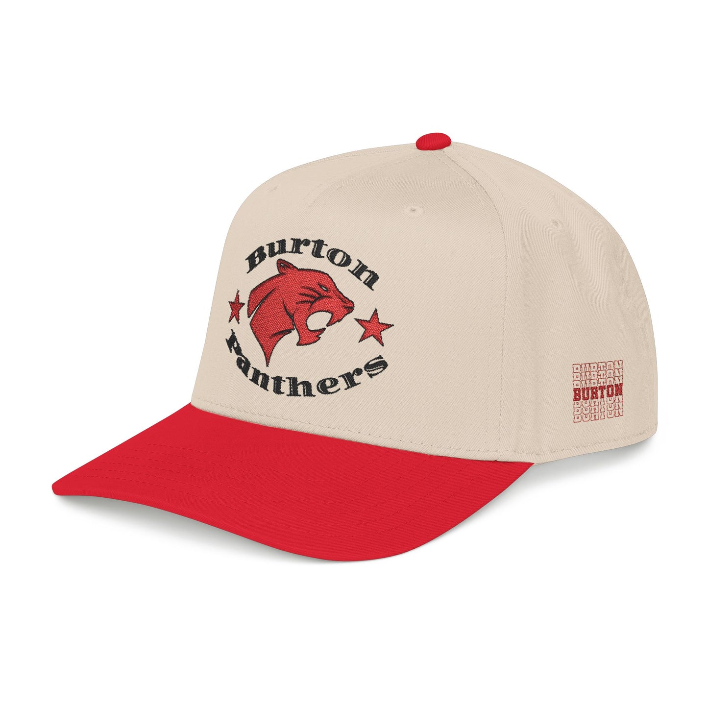 Burton Panthers (Mascot) Mid Profile Baseball Cap