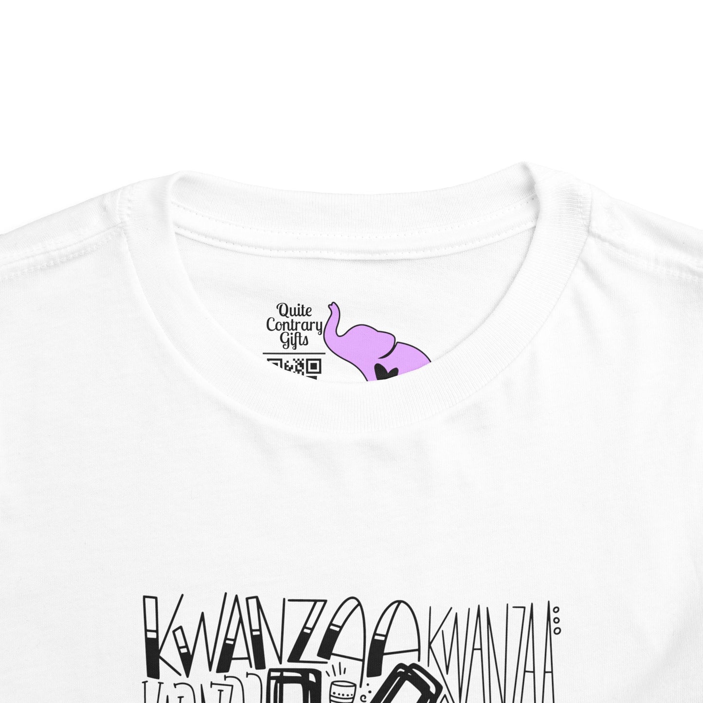 Kwanzaa Wordcloud Toddler Tee