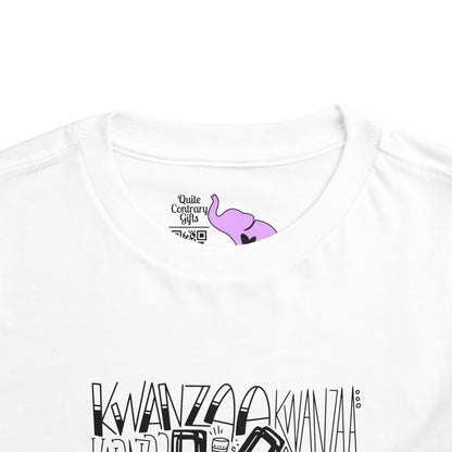 Kwanzaa Wordcloud Toddler Tee