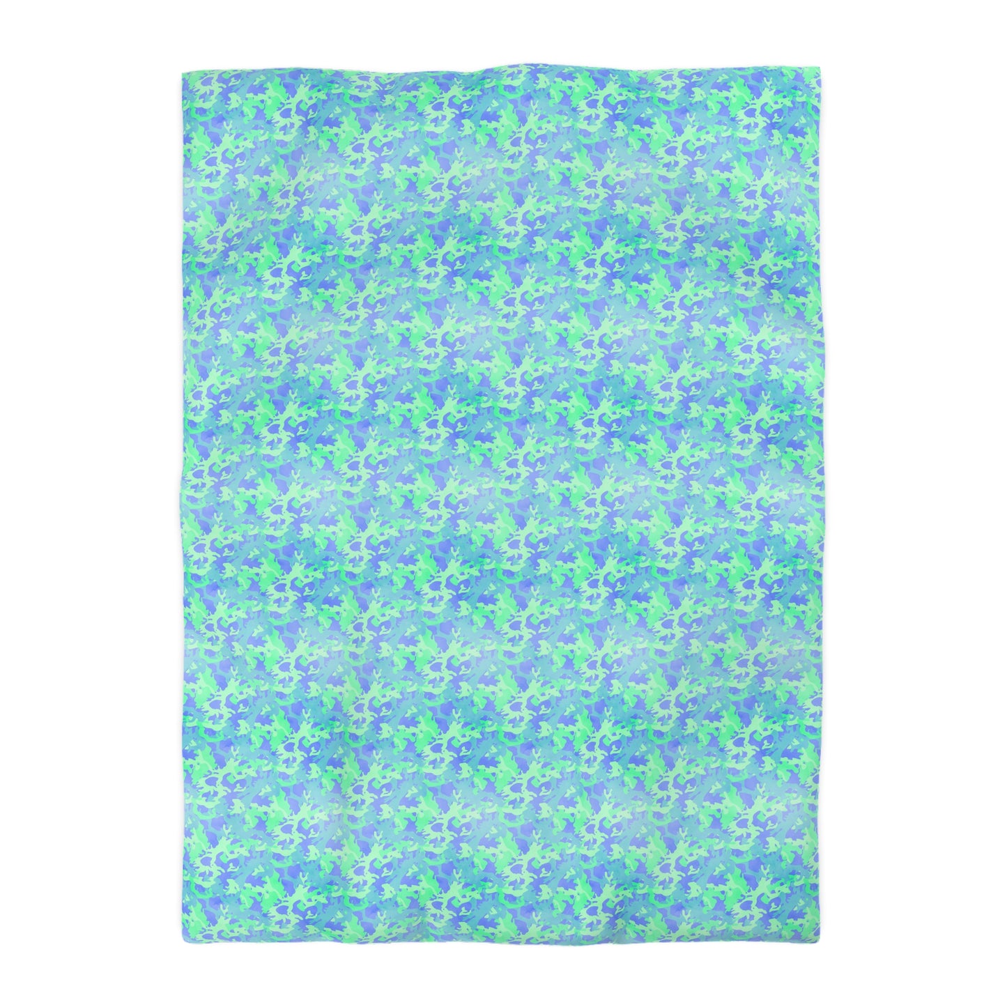 Glacier Grove Camo Microfiber Duvet Cover