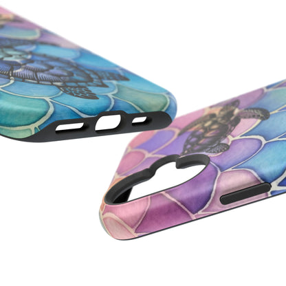 Sea Turtle Silhouette MagSafe® Compatible Tough Case for iPhone