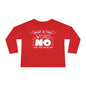 What Is This Word No That You Speak Of? Toddler Long Sleeve Tee