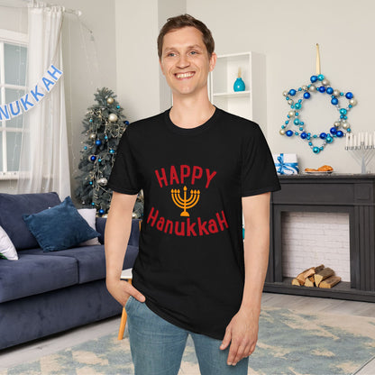 Happy Hanukkah Adult T-shirt