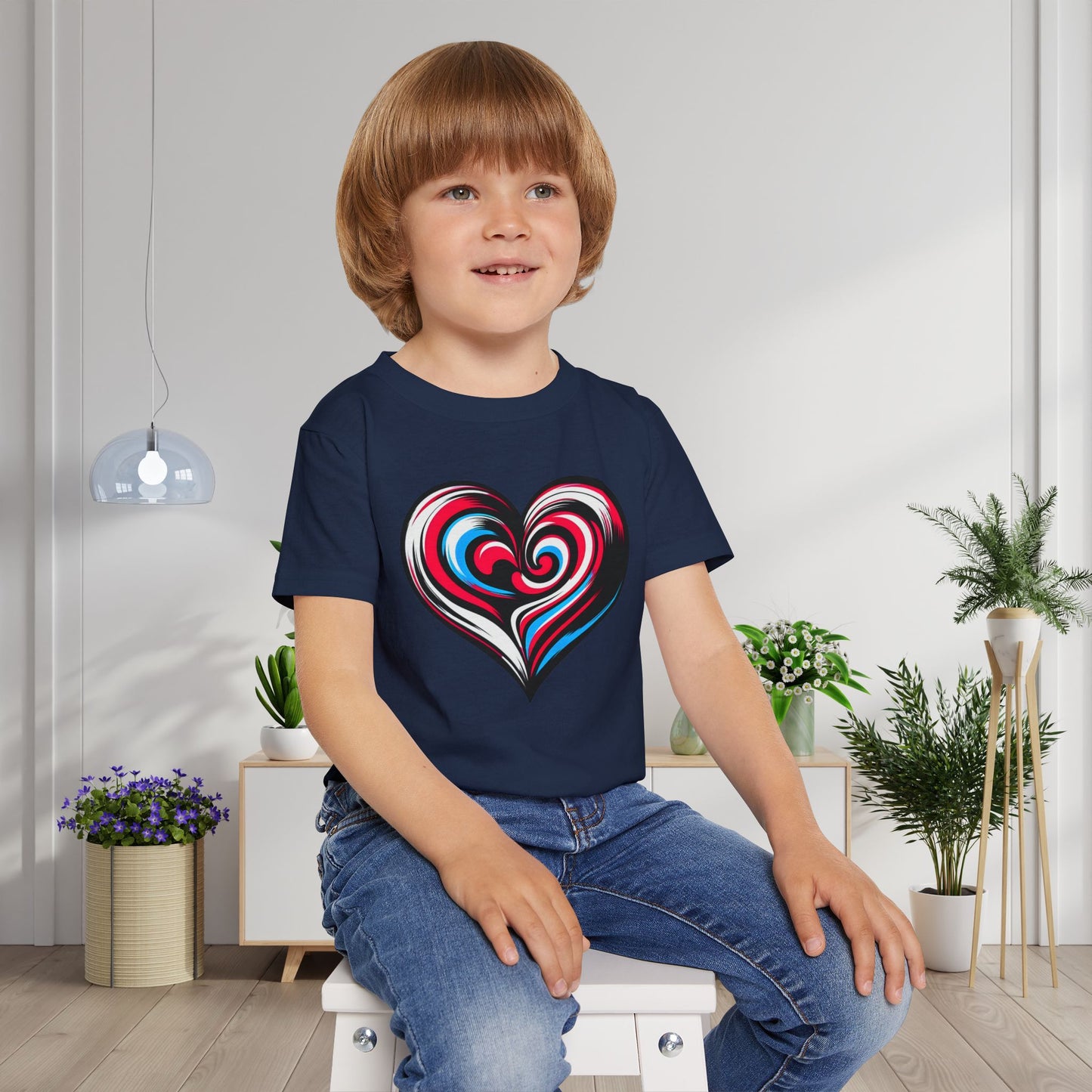Joyful Little Love Heavy Cotton™ Toddler T-shirt