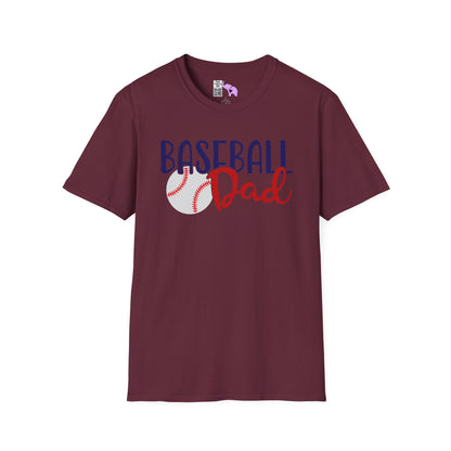 Baseball Dad Adult T-shirt