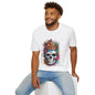 Colorful Crowned Skull T-shirt