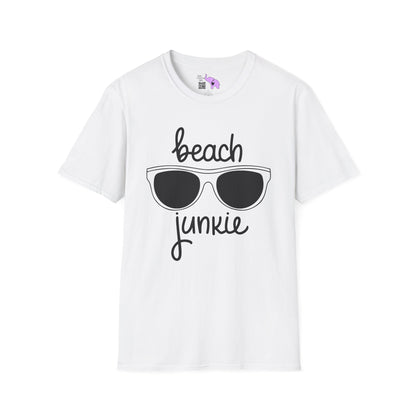 Beach Junkie Adult T-shirt