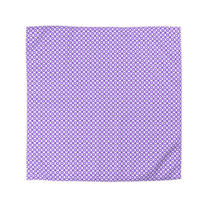 Purple Prism Garden Microfiber Duvet Cover