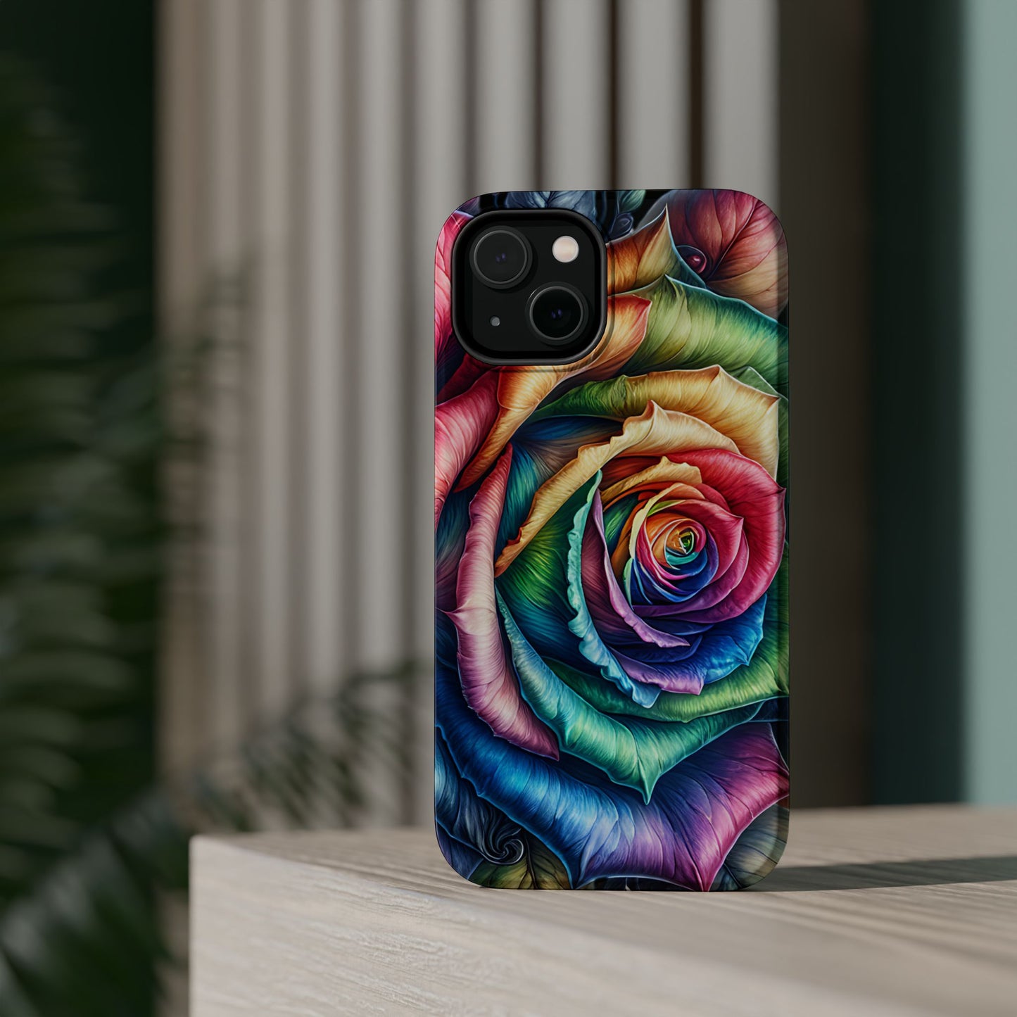 Colorful Rose MagSafe® Compatible Tough Case for iPhone