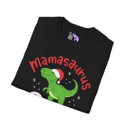 Christmas Mamasaurus Rex Adult T-shirt