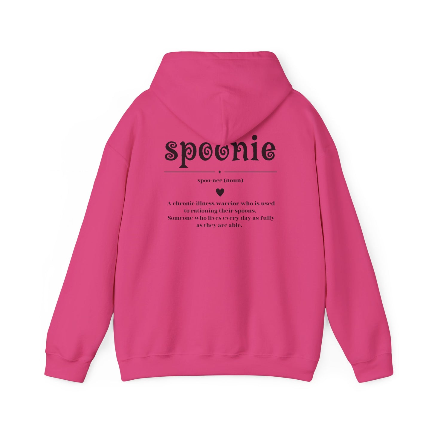 Spoonie Warrior Definition Heavy Blend™ Hooded Sweatshirt