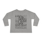 Kwanzaa Wordcloud Toddler Long Sleeve Tee