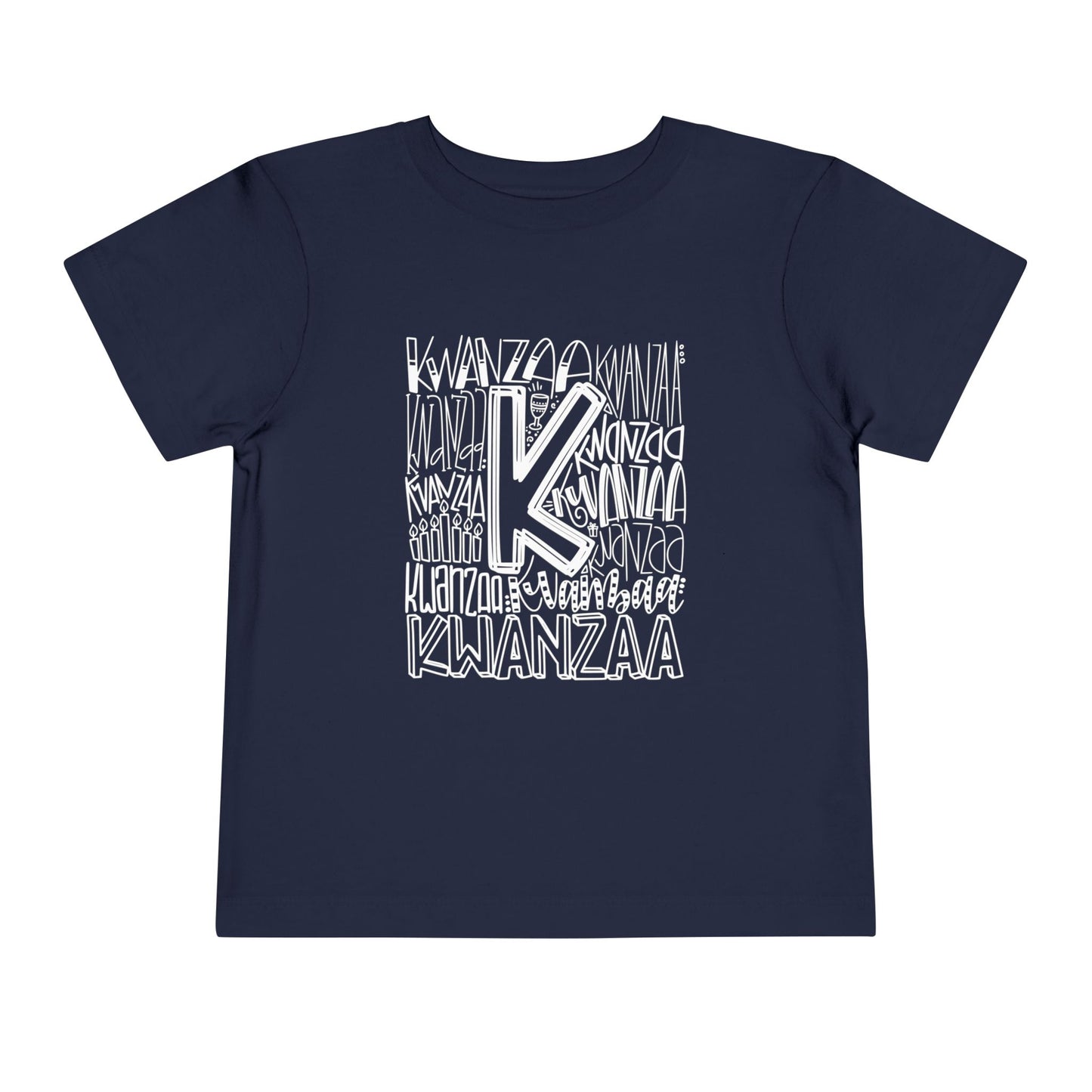 Kwanzaa Wordcloud Toddler Tee