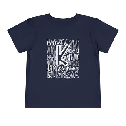 Kwanzaa Wordcloud Toddler Tee