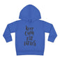 Keep Calm & Eat Latkes Toddler Pullover Fleece Hoodie