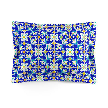 Blue Horizon Mosaic Duvet Bedding Set
