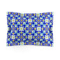 Blue Horizon Mosaic Microfiber Pillow Sham
