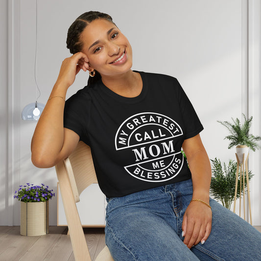 My Greatest Blessings Call Me Mom Adult T-shirt