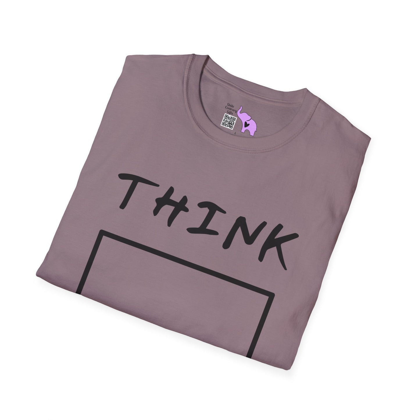 THINK (Outside the Box) Adult T-shirt