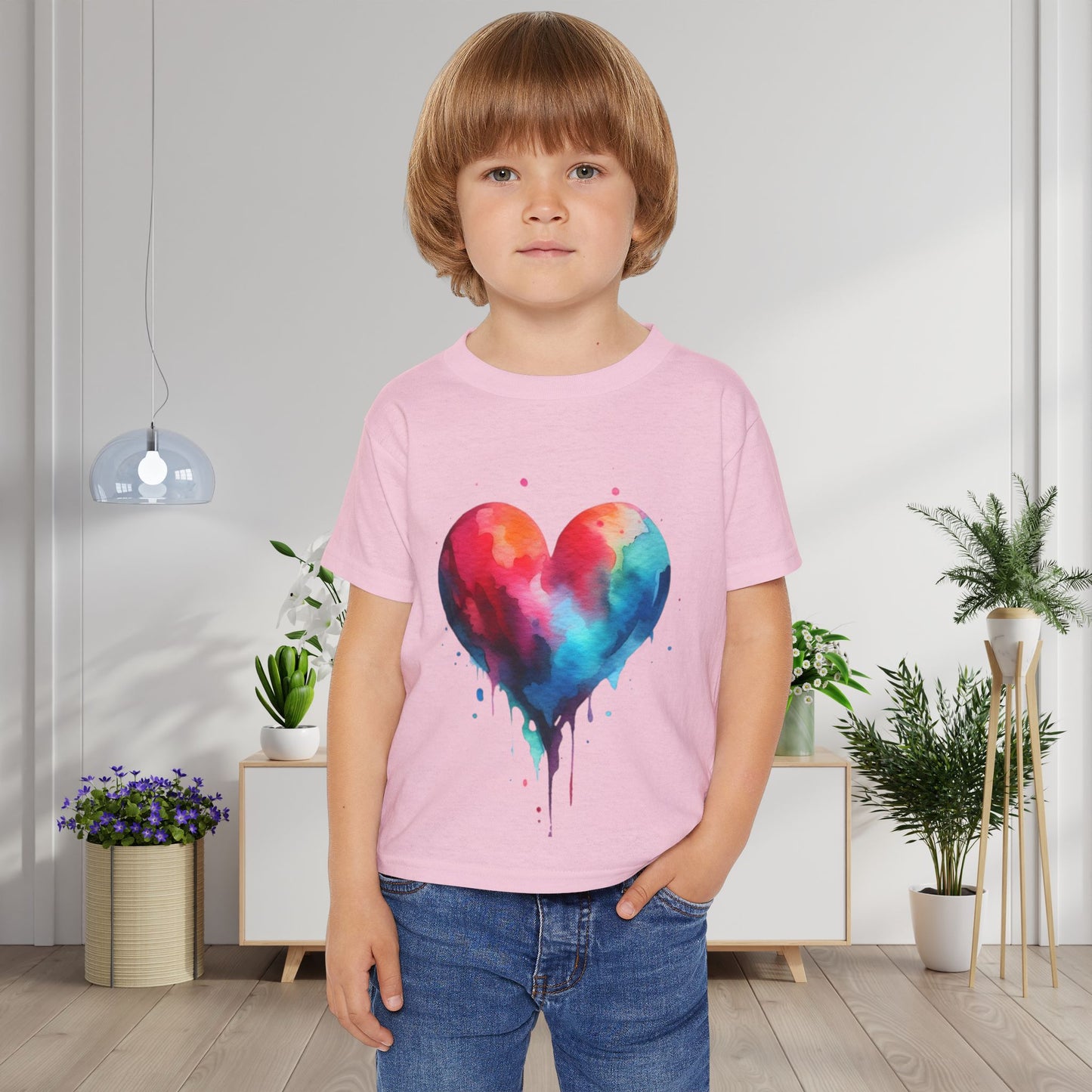 Heart Colorway Heavy Cotton™ Toddler T-shirt
