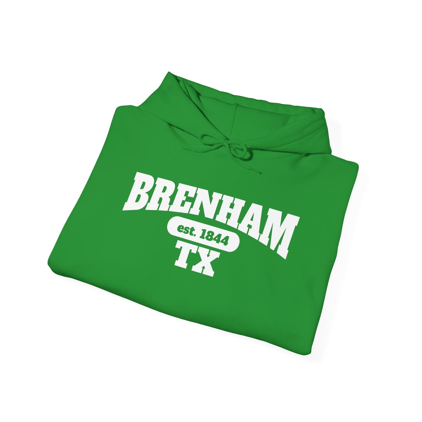 Brenham Tx Est. 1844 Adult Heavy Blend™ Hoodie