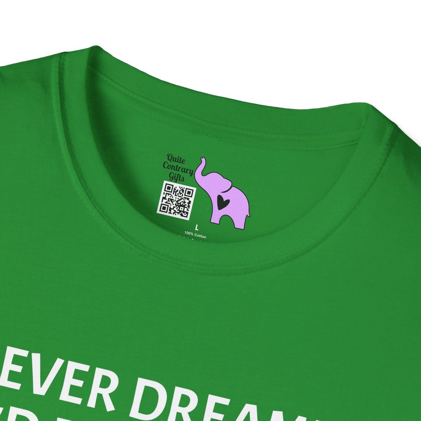 I Never Dreamed I'd Become a Grumpy Old Man But Here I Am Killing It! Adult T-shirt