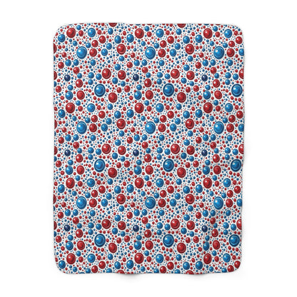 Freedom Dots Fleece Blanket