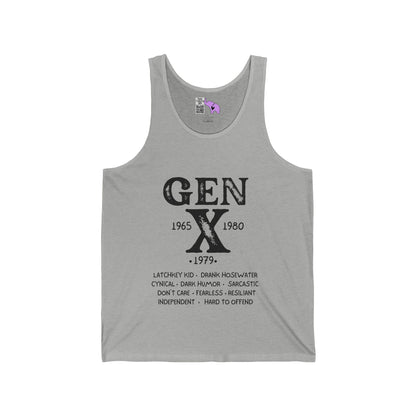 GenX 1979 Adult Unisex Tank