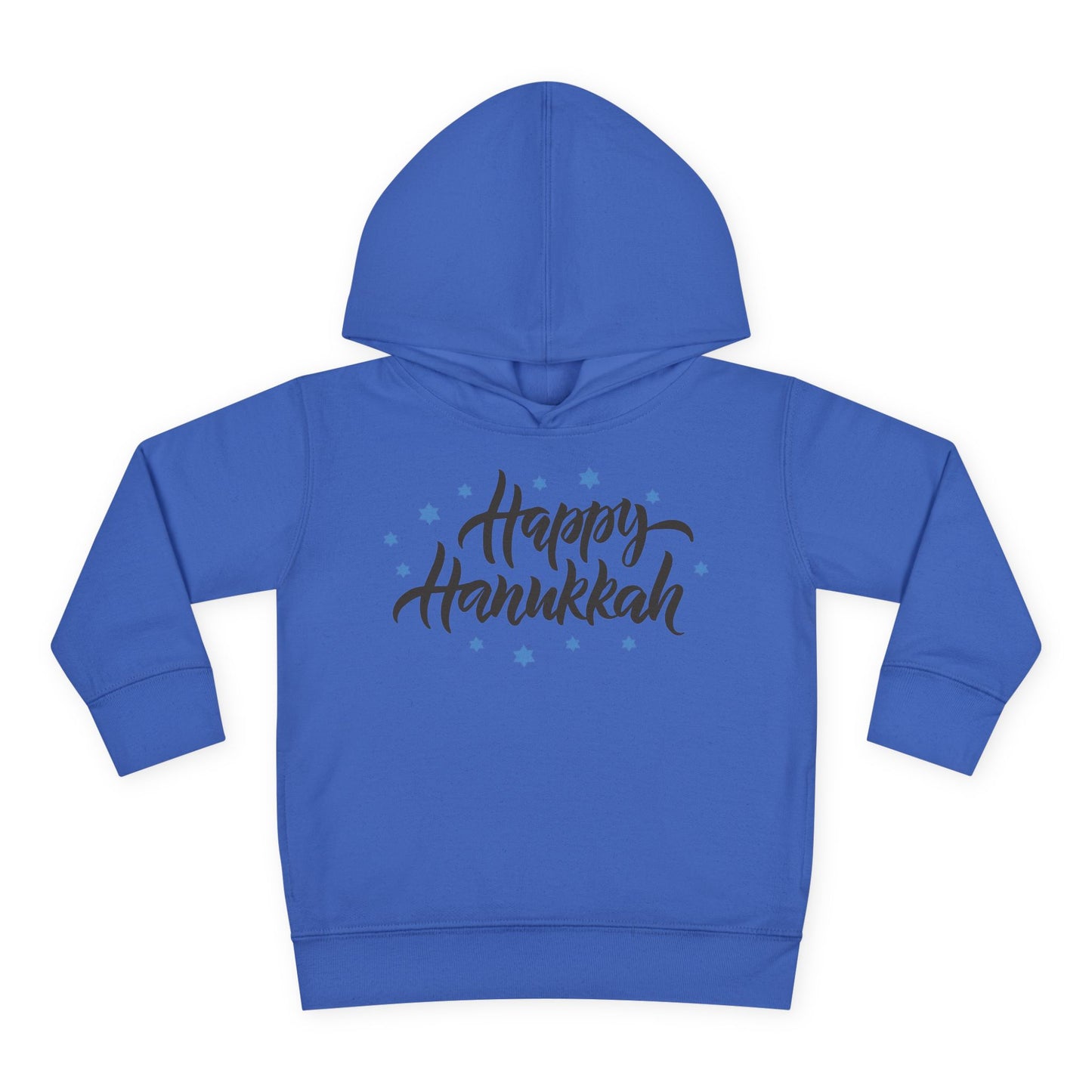 Happy Hanukkah 3 Toddler Pullover Fleece Hoodie