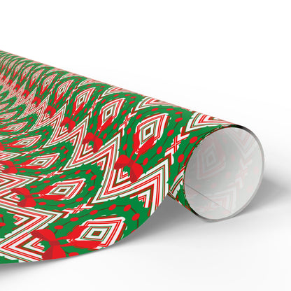 Christmas Wreaths Wrapping Paper