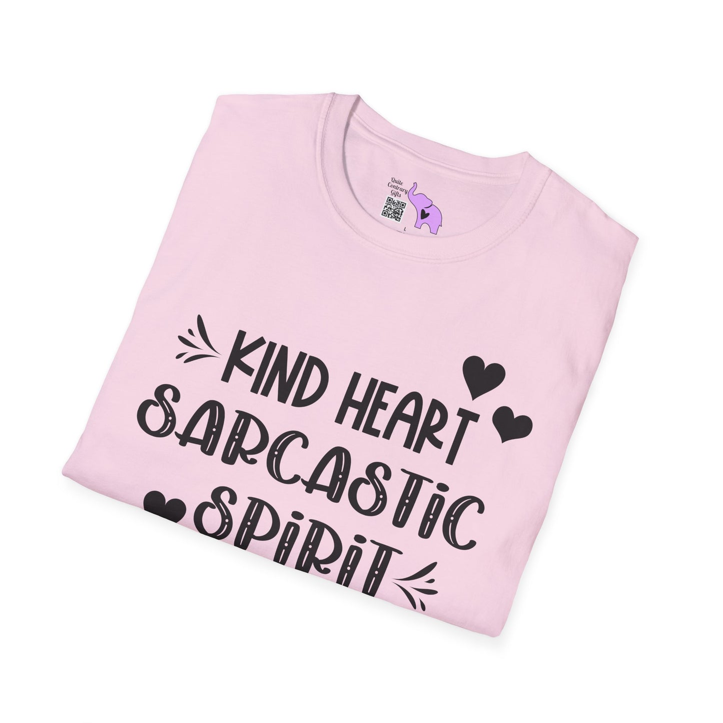 Kind Heart Sarcastic Spirit Adult T-shirt